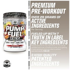 PMD SPORTS PUMP FUEL ULTRA – PRE WORKOUT – ISLAND PUNCH (30 Servings)