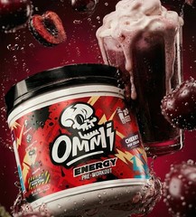 OMMI ENERGY – ALL IN ONE HIGH STIM PRE-WORKOUT 4 New Flavors to choose see below