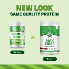 Manitoba Harvest Organic Hemp Protein Powder Dark Chocolate Vegan 1 Pound