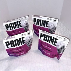 4 PACK LOT Prime Rapid Rehydration Electrolyte Drink Mix Berry Citrus Rush LARGE