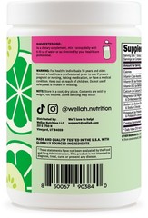 Wellah Creatine + Hydration Powder (Cucumber Lime) 30 Servings – Electrolyte Mix