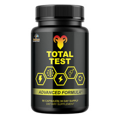 Total Test- Bodybuilding & Men’s Health Support- 90 Capsules
