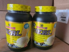 2 pack Vanilla Ice Cream Protein Powder 2.25lbs Mammoth Meal