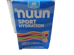Nuun Sport Electrolyte Tablets Mix Flavor Hydration Multi-Pack ( 4) 40Ct