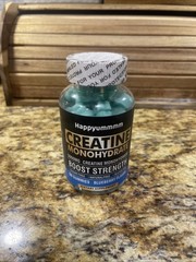 Happyummmm Creatine Monohydrate 5000MG 90 Gummies Blueberry Flavor Exp. 10/26