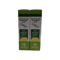 (2) Nature’s Truth Electrolyte Hydration Lemon 10 Stick Packs Each. Exp 02/2027