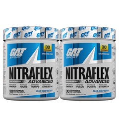 [2 Packs] GAT NitraFlex Pre Workout 30 Servings – Pick Flavor