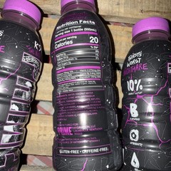 3pk• NEW KSI “THE NiGHTMARE” PRIME Hydration Strawberry Cream New