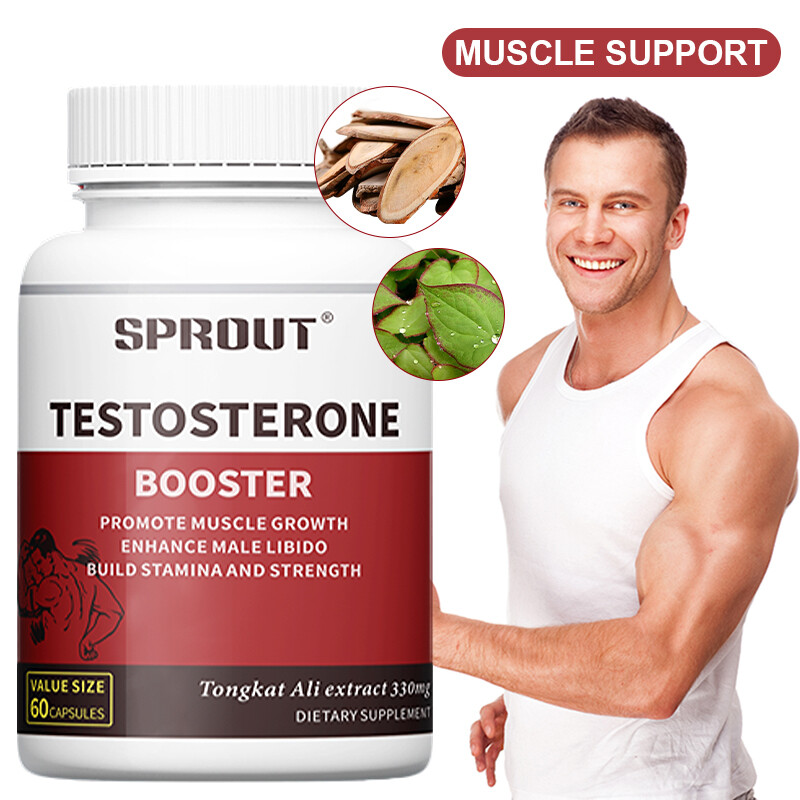 Testosteron Booster 60 Capsules Men’s Health, Build Energy Muscle Stamina