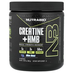 Creatine + HMB, Blue Razz, 10.89 oz (308 g)