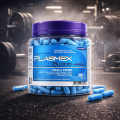 PLASMEX 350 Capsules Anabolic Amino Acids BCAA – Mass & Power – Muscle Growth