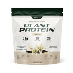 Vegan Organic Plant Protein Powder – SNAP Muscle Growth, Performance, & Recovery
