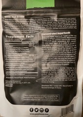 PEScience GREENS & SUPERFOODS 8 oz Size (30 Serv) Natural Lime Flav BEST BY 4/26