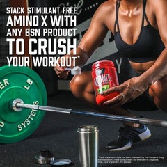 Amino X Muscle Recovery & Endurance Powder with BCAAs, 10 Grams of Amino Acid…