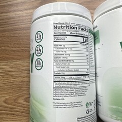 2 X Garden of Life Organic Whey Protein, Grass-Fed, Vanilla, 13.33 oz (378 g)