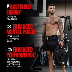 PROSUPPS Mr. Hyde Signature Pre Workout Powder with Creatine, Beta Alanine