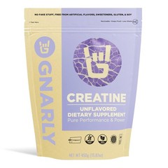 Gnarly Nutrition Creatine Powder – Creapure Vegan Creatine Supplement – NSF S…