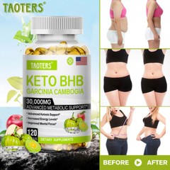 Keto BHB Capsules Best Weight Loss Fat Burner Carb Blocker Diet Pills
