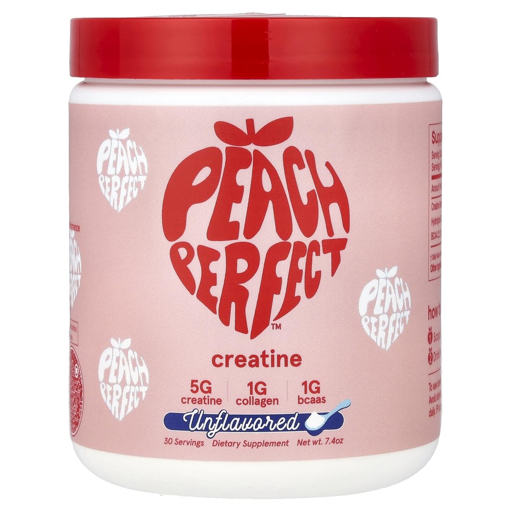 Peach Perfect Creatine for Women – Micronized 11 Ounce (Pack of 1), Pink