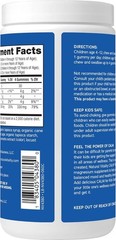 Natural Vitality Calm Kids Magnesium Supplement Gummies, Sweet Citrus, 60 Count