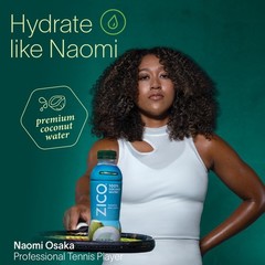 100% Pure Coconut Water, No Added Sugar, Electrolyte Hydration, 33.8 Fl Oz, 4-Pa