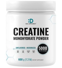Instant Creatine Monohydrate Powder, 5g Per Serving – 21.2 Ounce (Pack of 1)