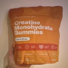 Vybrance Labs Creatine Monohydrate Gummies Citrus Mango Sugar-Free 120ct