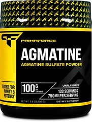 PrimaForce Agmatine Sulfate Powder, 100 Grams, for Nitric Oxide and Performance
