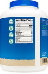 Nutricost Organic Rice Protein Powder (5 LB) – Gluten-Free, Non-GMO