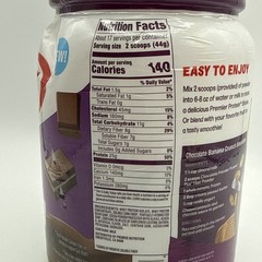 Premier Protein Powder Plus Fiber 25g Protein 7g Fiber Chocolate No Added Sug…
