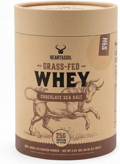 100% Grass Fed Whey Chocolate Protein Powder – Only Four Ingrediants, Absolutely