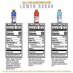Gatorade G2 Thirst Quencher Sports Drink, Variety Pack, 20 Fl Oz (Pack of 12)