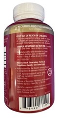 Qunol Mega CoQ10 Ubiquinol Dietary Supplement, 100 mg 120 Softgels