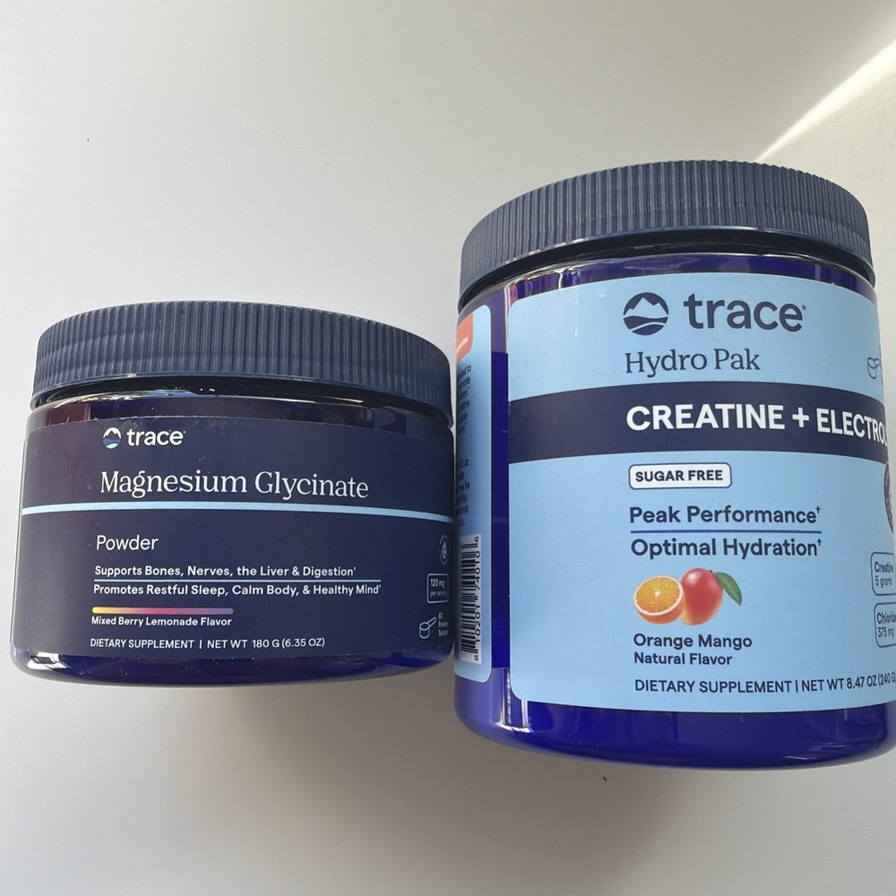 Trace Creatine + Electrolytes & Magnesium Bundle, free fast shipping