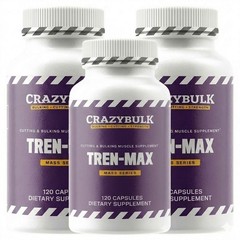 CRAZYBULK TREN-MAX | Natural Anabolic Body Building Supplement Pack of 3