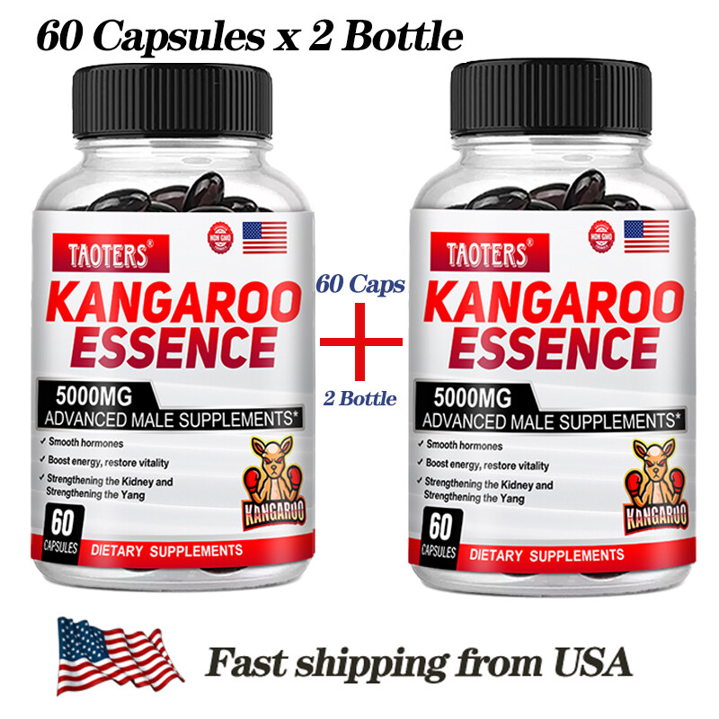 L-Arginin Nitric Oxide, Testosteron Booster, 60 Capsules x 2 Bottle