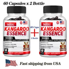L-Arginin Nitric Oxide, Testosteron Booster, 60 Capsules x 2 Bottle