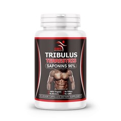 TRIBULUS TERRESTRIS 7500mg 96% SAPONINS BIG MUSCLE BODYBUILDING PILLS 120 CAPS