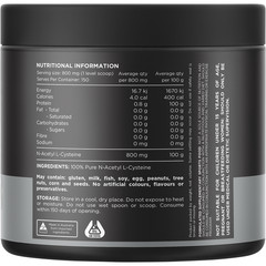Switch Nutrition NAC 100% N-Acetyl L-Cystine Unflavoured 120g