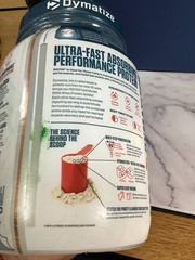 Dymatize ISO100 Whey Protein Powder Isolate, Strawberry, 25g of Protein