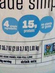 Vega Protein Made Simple Vanilla Plant Based Protein Powder 35.7oz Sealed 08/26
