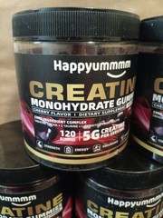 5X Happyummmm Creatine Monohydrate Gummies Cherry Flavor