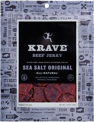 Krave Jerky Sea Salt Original Snacks – A Delicious and Savory Treat!