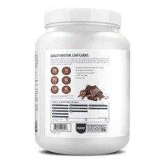 Isopure Low Carb 100% Whey Protein Isolate Chocolate Powder, 25g, 14 Servings