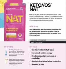 5 Pruvit KETO NAT Heart Tart CHARGED Tastes like the Candy FATLOSS ENERGY