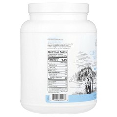 Clean Whey Protein, Unsweetened, 16 oz (453 g)
