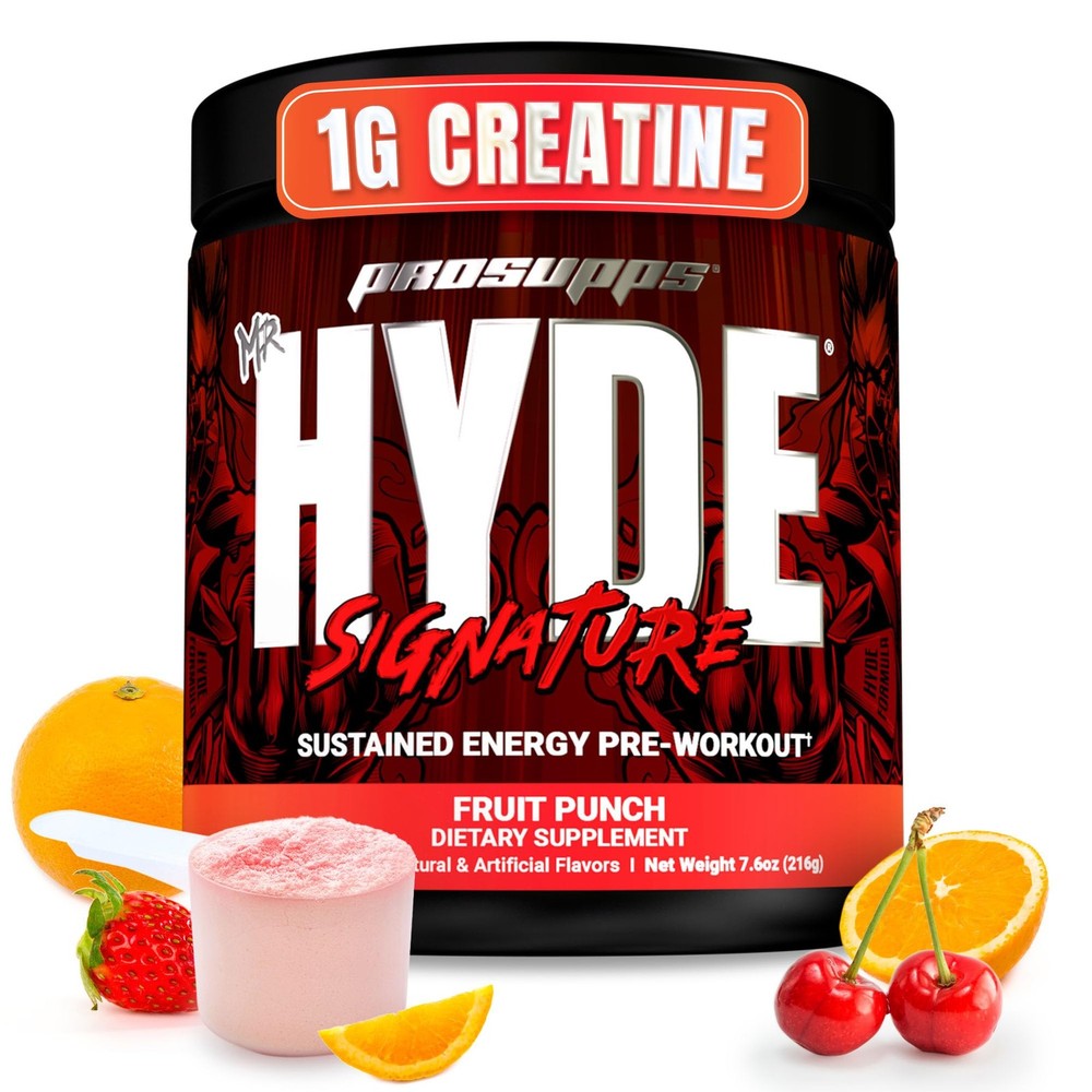 PROSUPPS Mr. Hyde Signature Pre Workout Powder with Creatine, Beta Alanine