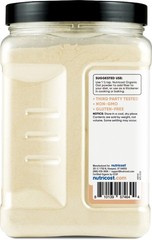 Nutricost Pantry Organic Oat Fiber (1.8 Pounds) Stone Ground Oats
