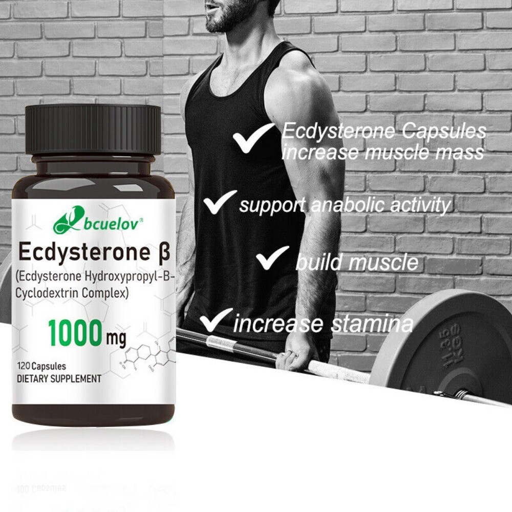 Beta-Ecdysterone Complex with Hydroxypropyl-β-Cyclodextrine 120 Capsules – US