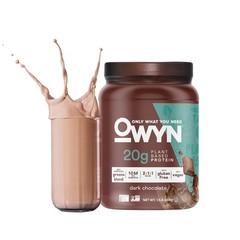 OWYN Only What You Need Plant-Based Protein Powder Dark Chocolate 1.17lbs